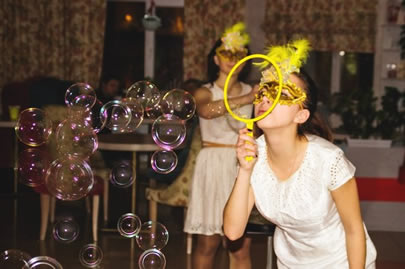 шоу мыльных пузырей на детский праздник в Тамбове